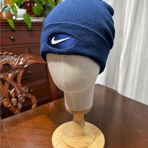 Vintage Nike Dark Blue Knit Hat